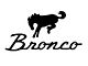 Bronco Hood Cover and Insulation Kit, AcoustiHOOD, Horse With Bronco Script, 1966-1977