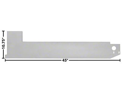 Bronco Inner Rocker Panel, Right, 1968-1977