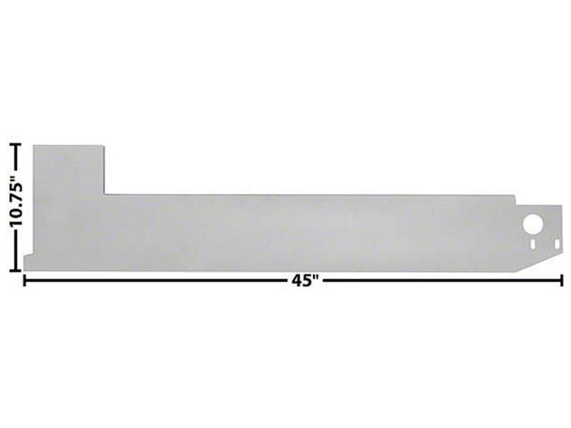 Bronco Inner Rocker Panel, Right, 1968-1977