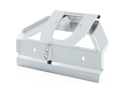 License Plate Bracket; Stainless Steel (66-77 Bronco)