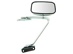 Manual Mirror; Chrome (80-96 Bronco)