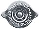Bronco Radiator Cap - 14 Lb. - Chrome Plated - S.M. CO. Logo