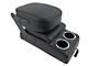TMI Pro-Series Universal Sport Buddy Center Console; Charcoal Black Verona with Black Stitching (Universal; Some Adaptation May Be Required)