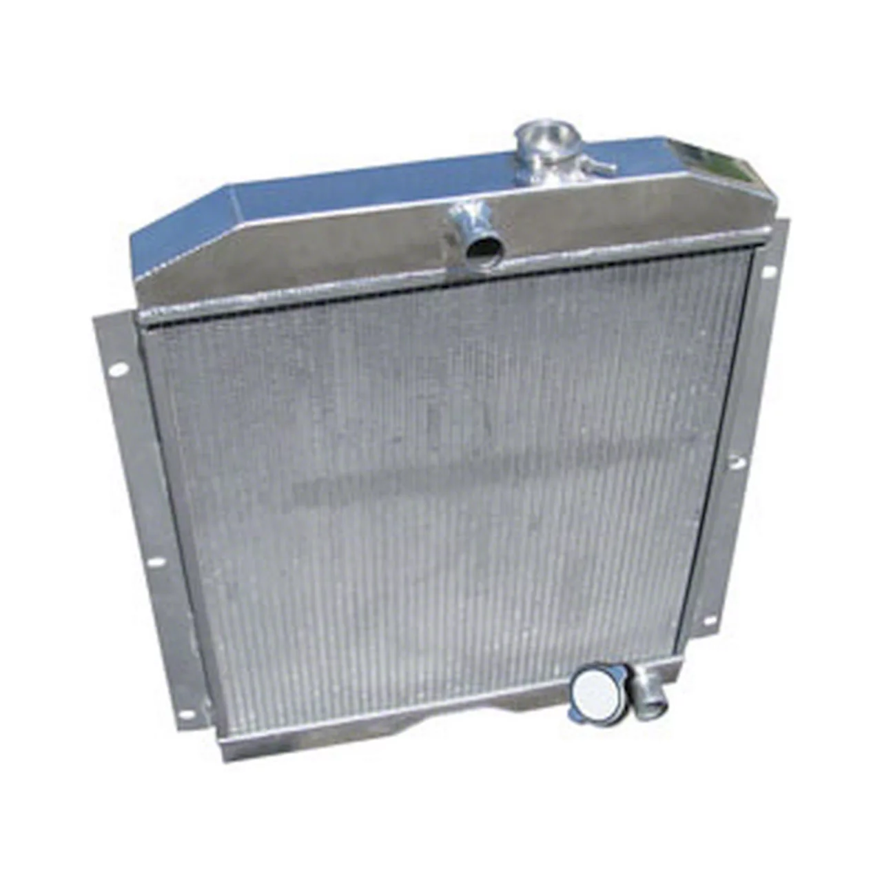 Brothers Trucks Ecklers Aluminum Radiator; 4-Row ALR54C4 (47-54 V8 ...