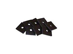 Brothers Trucks Bed Mounting Pads; Short Bed (60-86 C/K10)