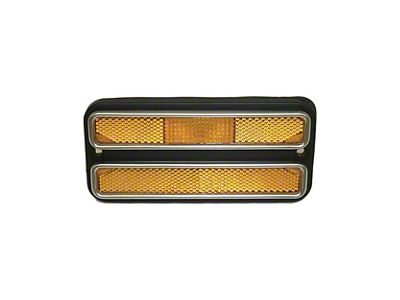 Brothers Trucks Deluxe Front and Rear Side Marker Light Kit; Amber/Red (68-72 C/K10)