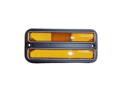 Brothers Trucks Deluxe Front Side Marker Light; Amber (68-72 C/K10)