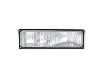 Brothers Trucks Dual Headlight Parking Light; Clear; Driver Side (88-89 C/K1500/2500/3500)
