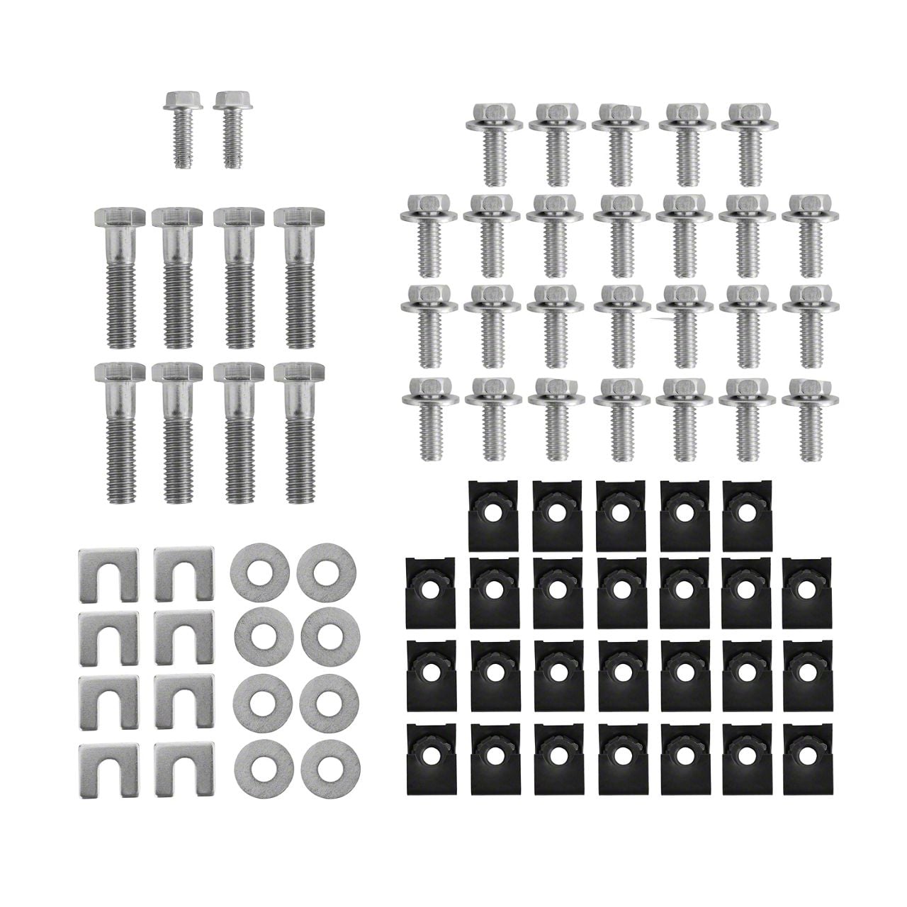 Brothers Trucks Ecklers Fender and Inner Bolt Kit; Stainless Steel ...