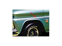 Brothers Trucks Fender Molding; Main (62-66 C/K10)