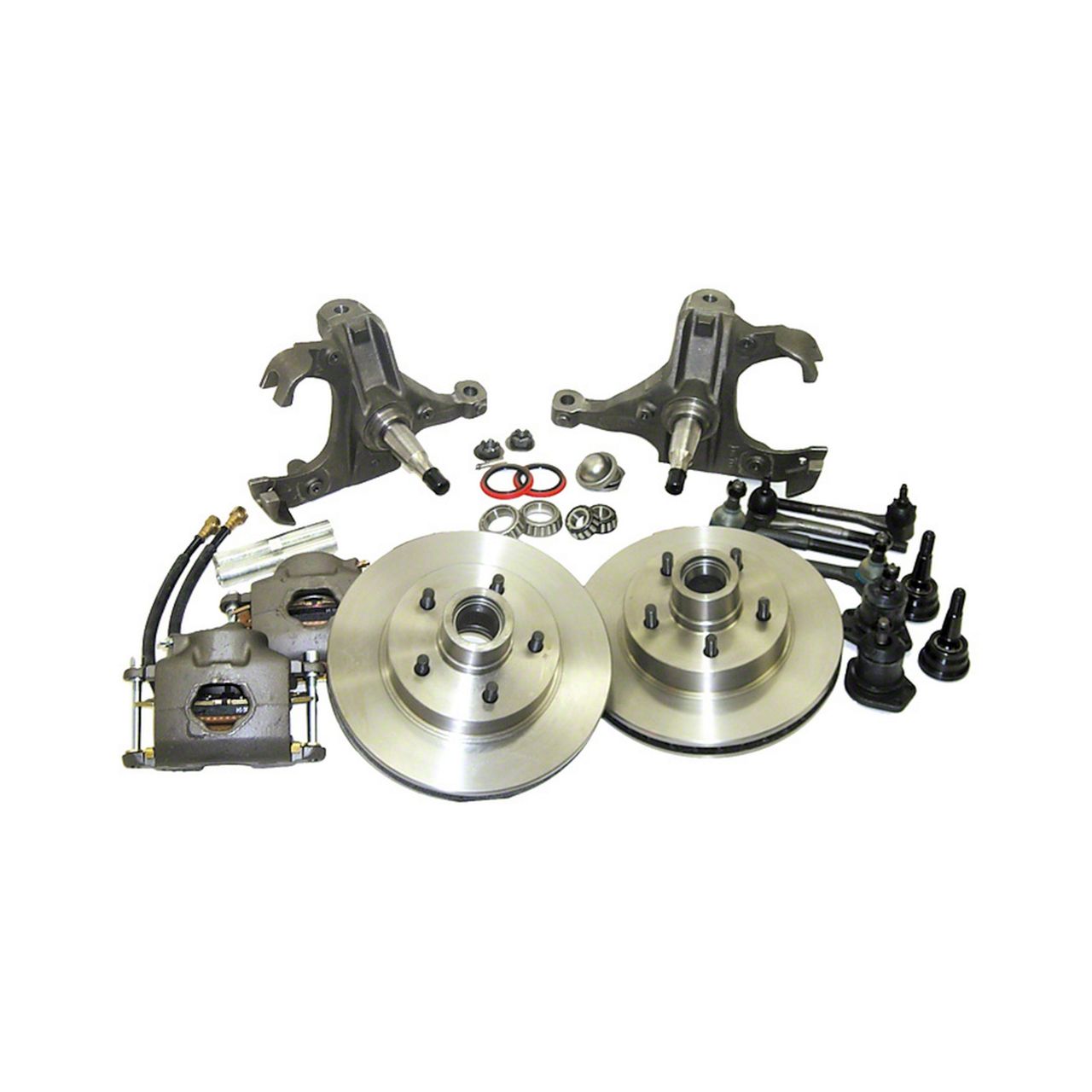 Spindle Height Brothers Trucks Ecklers Deluxe Front Disc Brake Conversion Kit with ...