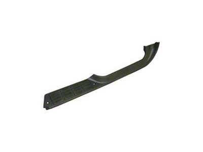Brothers Trucks Front Door Sill Plate; Driver Side; Black (73-86 C/K10)