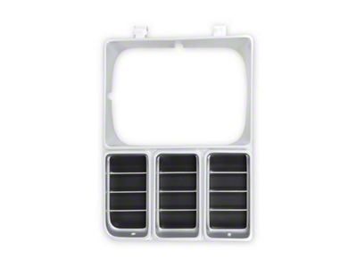 Brothers Trucks Headlight Bezel; Passenger Side (79-80 C/K10 w/ Single Square Headlights)