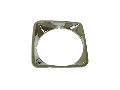 Brothers Trucks Headlight Bezels; Chrome (69-72 C/K10)