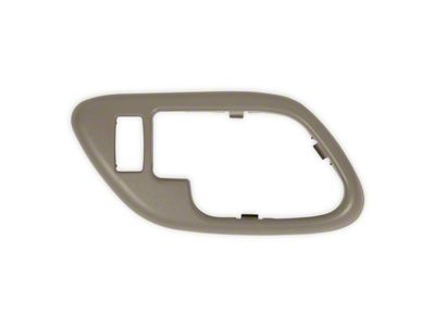 Brothers Trucks Interior Door Handle Bezel; Driver Side; Beige (95-00 C/K1500/2500/3500)