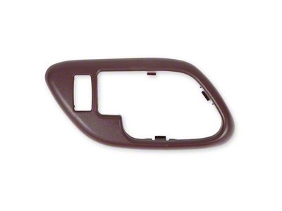 Brothers Trucks Interior Door Handle Bezel; Driver Side; Maroon (95-00 C/K1500/2500/3500)