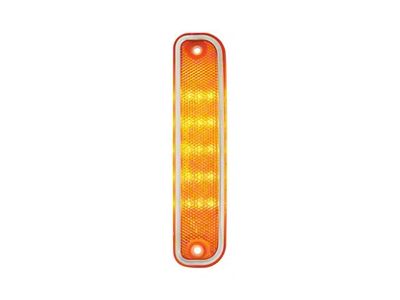 Brothers Trucks LED Front Side Marker Light Assemblies; Amber (73-80 C/K10)
