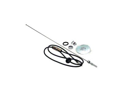 Brothers Trucks Original Style Antenna; Telescoping (67-72 C/K10 w/ Factory AM Radio)
