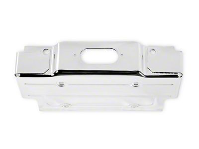 Brothers Trucks Rear License Plate Bracket; Chrome (67-86 C/K10)