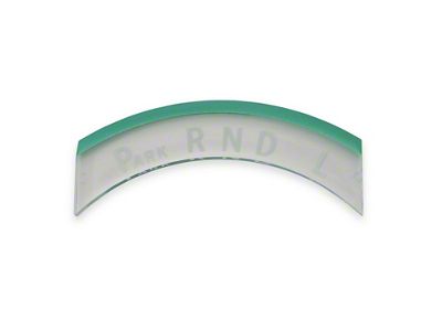 Brothers Trucks Shift Indicator Lens without Tilt; 2-Speed (67-70 C/K10)