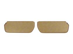 Brothers Trucks Sunvisors with Foambacked Vinyl; Tan (73-86 C/K10)
