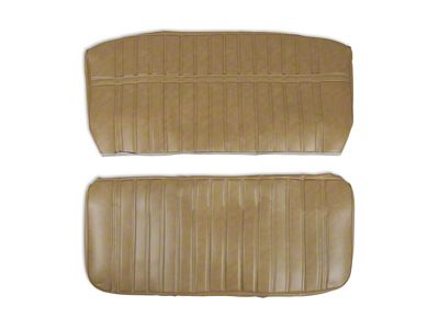 Brothers Trucks Vinyl Seat Upholstery Kit; Tan (73-80 C/K10 Regular Cab)