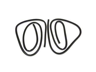 Brothers Trucks Door Weatherstrip Set; Front (88-91 C/K1500/2500/3500)