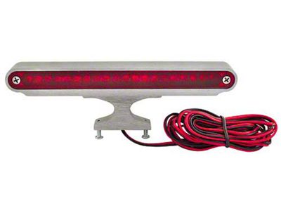 3rd Brake Light Assy/ Aluminum/ Led/ 12v