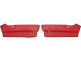 Bucket Seat Side Skirts - Falcon Except Convertible - Red