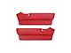 Bucket Seat Side Skirts - Falcon Except Convertible - Red