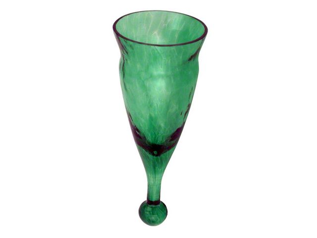 Bud Vases - Emerald - Hand-Blown Glass