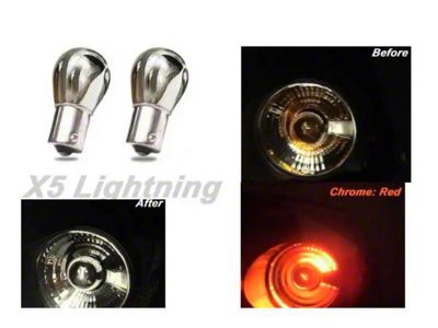 Bulbs,1157,Chrome,Red