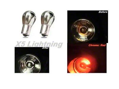 Bulbs,1157,Chrome,Red