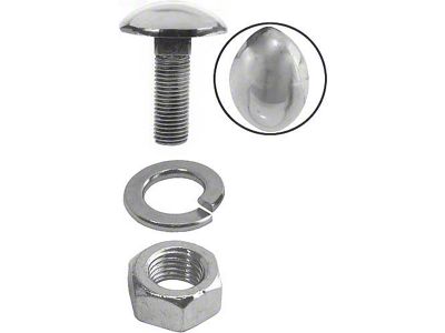 OPR Bumper Bolt - Solid Stainless Steel With Washer & Nut - Ford Passenger