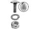 Bumper Bolt - Solid Stainless Steel With Washer & Nut - Ford Passenger