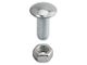 Bumper Bolt - Stainless Steel Cap - 7/16-14 X 1-1/4 - With Hex Nut - Ford & Mercury
