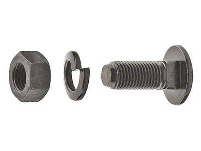 Bumper End Mounting Bolt Kit - For Mounting The Wrap AroundEnd - Black Oxide - Ford