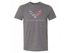 C7 Crossed Flags Tee - Graphite