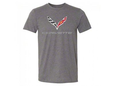 C7 Crossed Flags Tee - Graphite