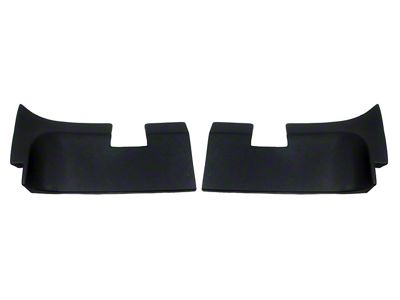 ABS Plastic Rear Roof Panels with Narrower Area Around T-Top Latches (Late 1968 Corvette C3 Coupe)
