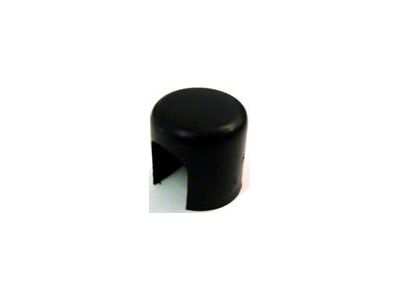 Alternator Cap; Black (67-75 Camaro)