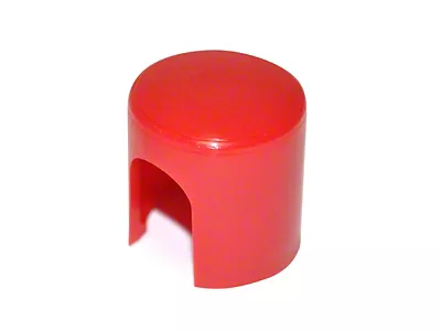 Alternator Cap; Red (67-75 Camaro)