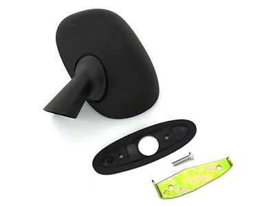 Bullet Style Door Mirror; Passenger Side (70-81 Camaro)