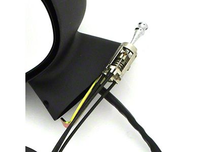 Bullet Style Remote Door Mirror; Driver Side (70-81 Camaro)