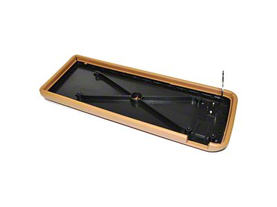 Center Console Door with Spring; Camel Tan (73-81 Camaro)
