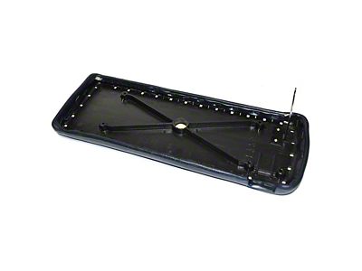 Center Console Door with Spring; Dark Blue (73-81 Camaro)