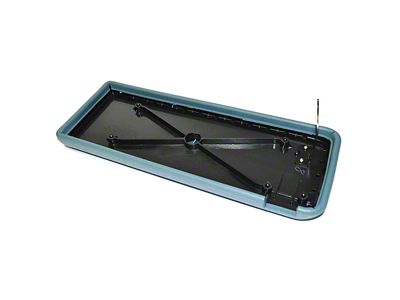 Center Console Door with Spring; Light Blue (73-81 Camaro)
