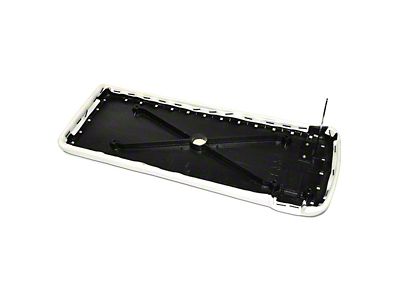Center Console Door with Spring; White (73-81 Camaro)