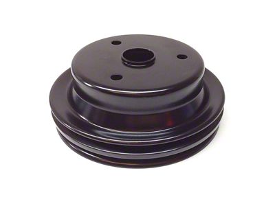 Crank Pulley; 2-Groove (69-81 Small Block V8 Camaro w/o A/C)