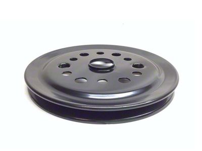 Crank Pulley; Deep 1-Groove (67-68 283/307/327/350 V8 Camaro w/o A/C)
